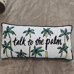Pottery Barn Talk To The Palm Pillow